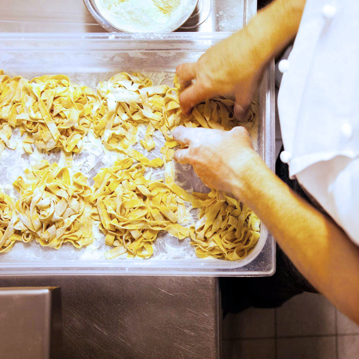 Fettuccine fatte in case Tiberino Roma